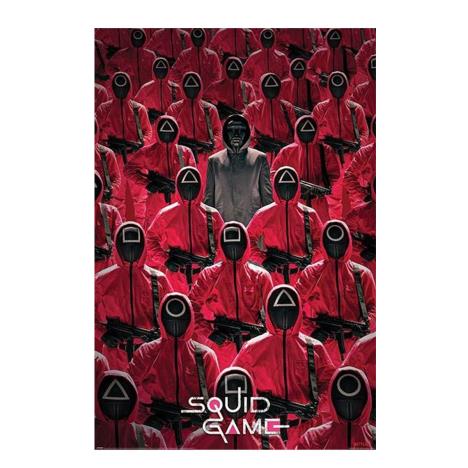 Squid Game Soldiers & Front Man Maxi Poster £4.99